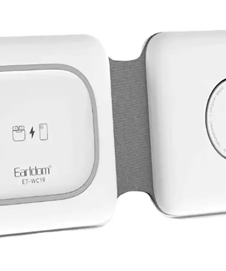 Беспроводное зарядное устройство 3в1 Earldom ET-WC19 для смартфонов/Apple Watch