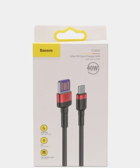 Кабель Baseus USB/USB Type-С 100см 40W