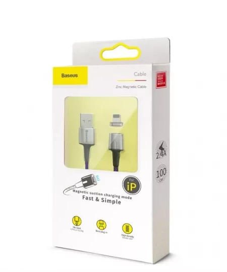 Магнитный кабель Baseus Zinс USB Lighting для Iphone