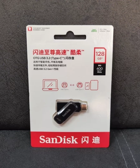 Type-C Флеш накопитель SanDisk Dual Drive Go USB 3.0