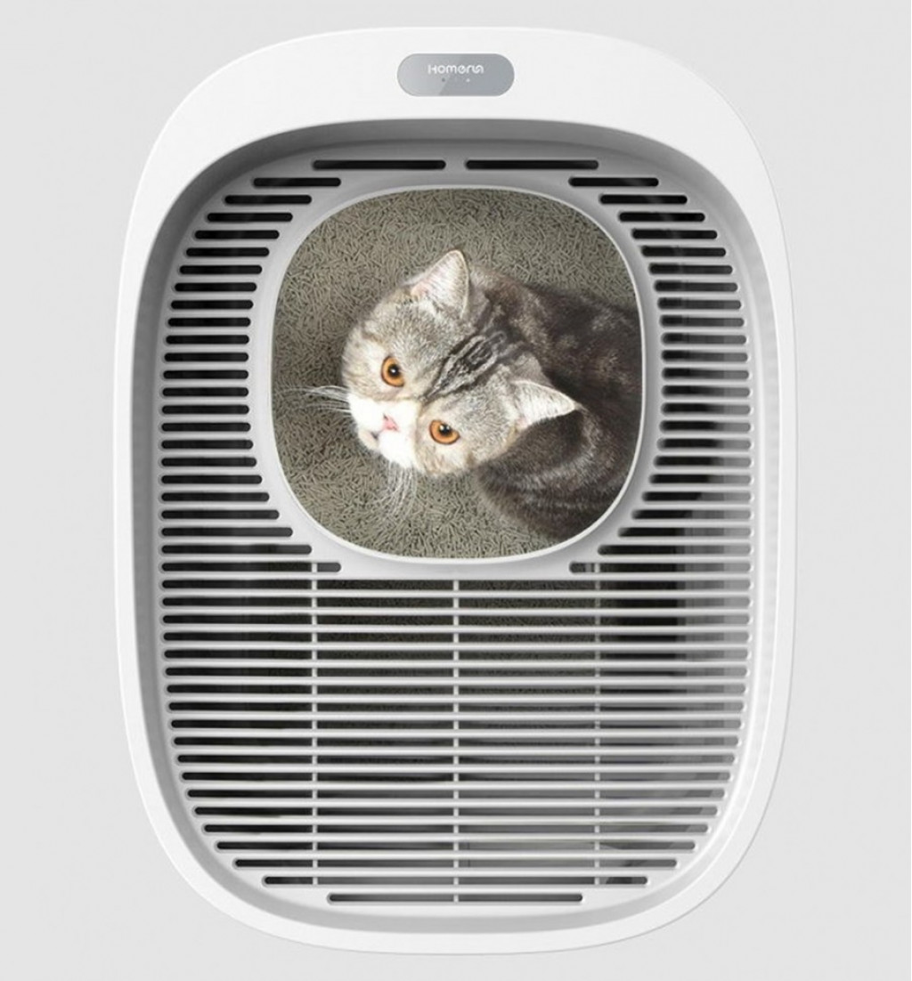 Лоток для кошек Xiaomi Homerun Cat Litter Box Smart Deodorant Version White (CLB10CB)