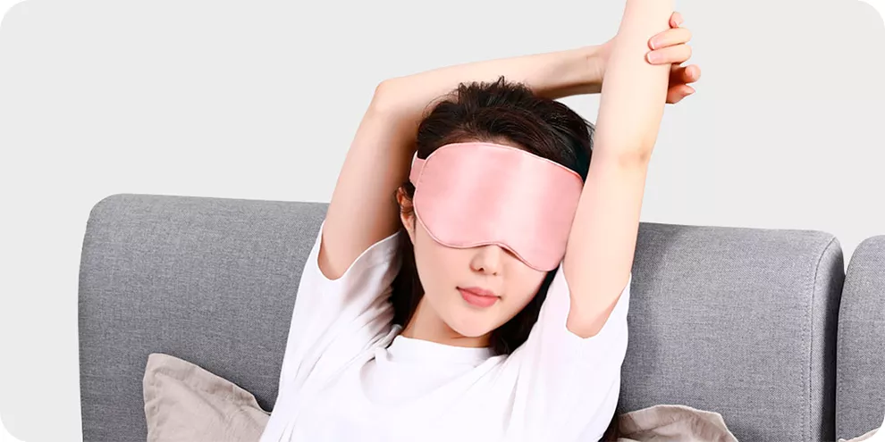 Согревающая маска для глаз Xiaomi PMA Graphene Heat Silk Blindfold