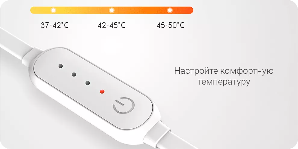 Согревающая маска для глаз Xiaomi PMA Graphene Heat Silk Blindfold